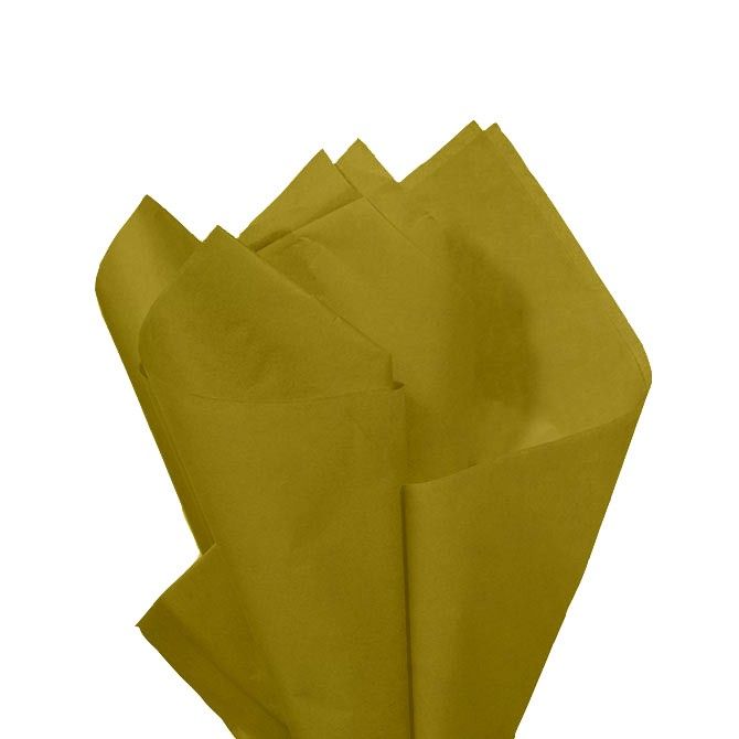 Two-Sided Gold - Tissue - Ream - 20" x 30" - Quire Folded