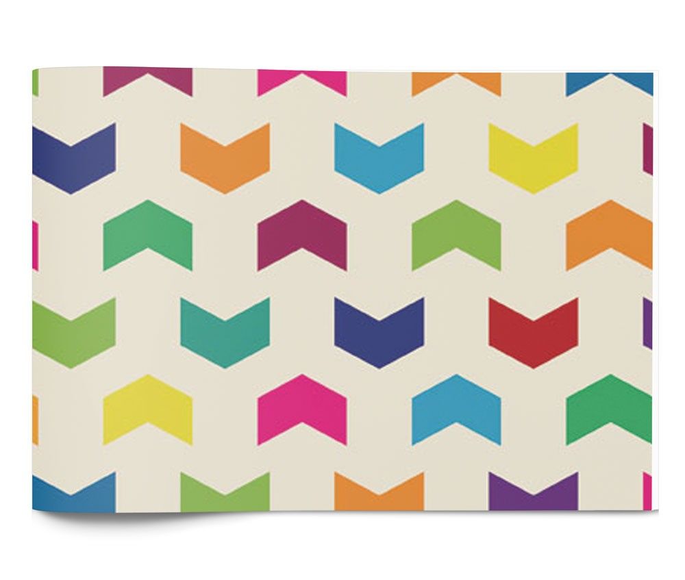 Alternating Chevron - Tissue - Ream - 20 x 30"