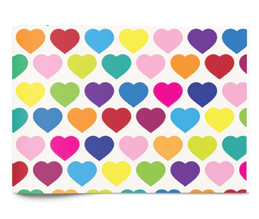 All Hearts - Tissue - Ream - 20 x 30"