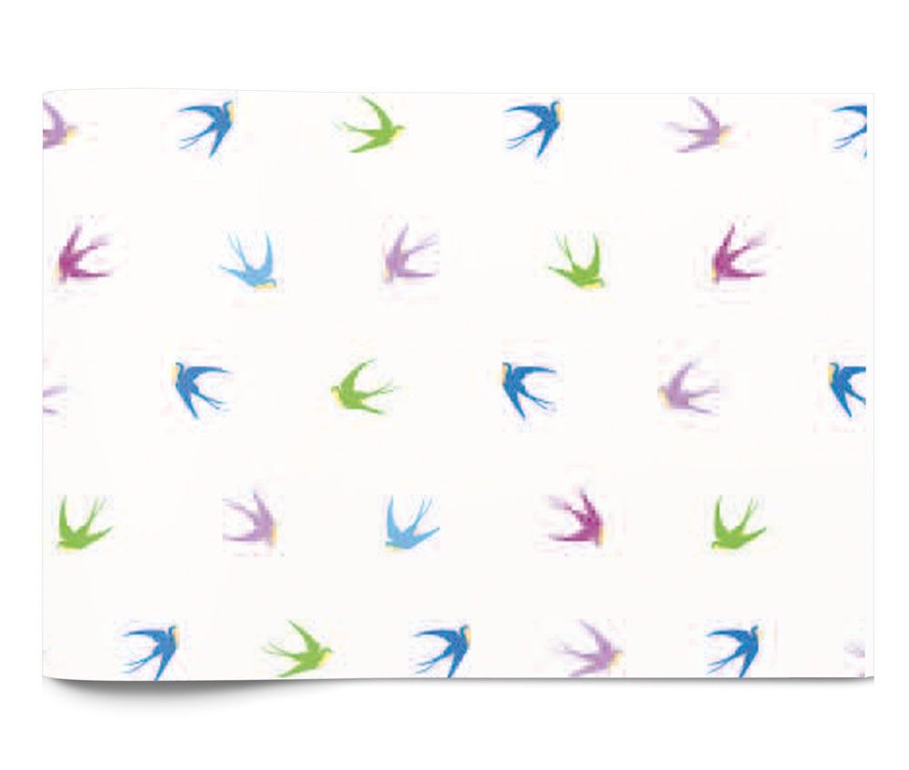 Swallows - Tissue - Ream - 20 x 30"