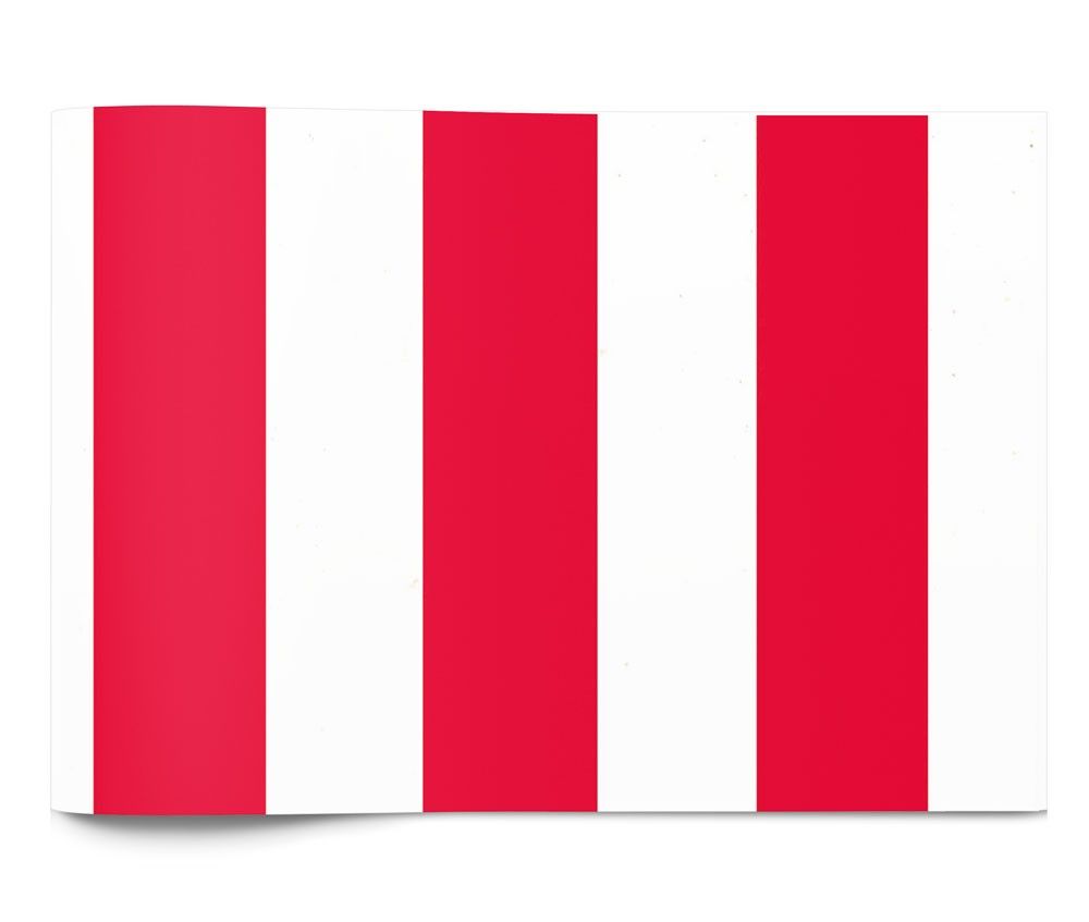 Red Rows - Tissue - Ream - 20 x 30"