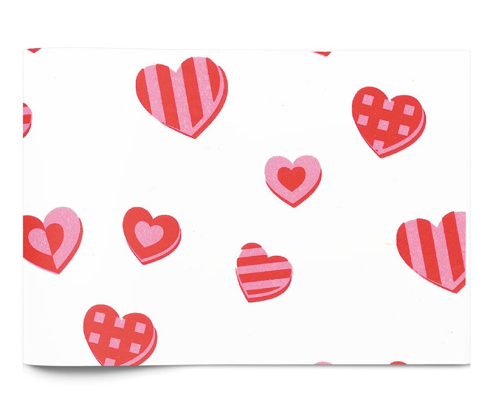 Hearts - Tissue - Ream - 20 x 30"