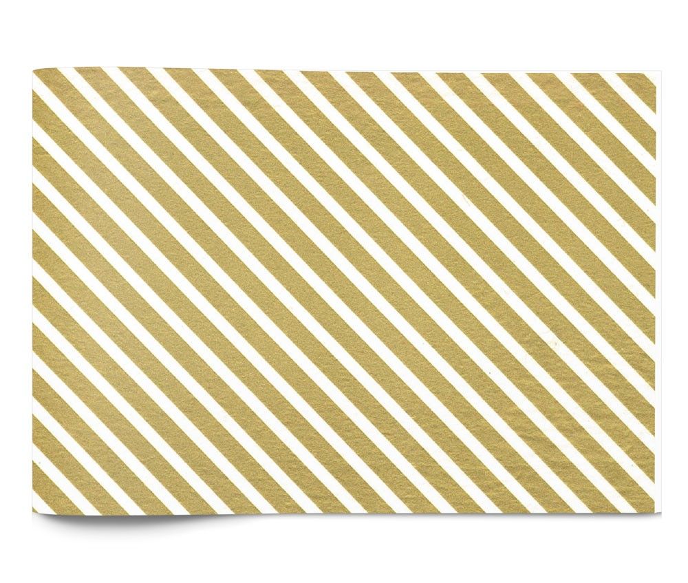 Gold Dizzy Diagonal - Tissue - Ream - 20 x 30"