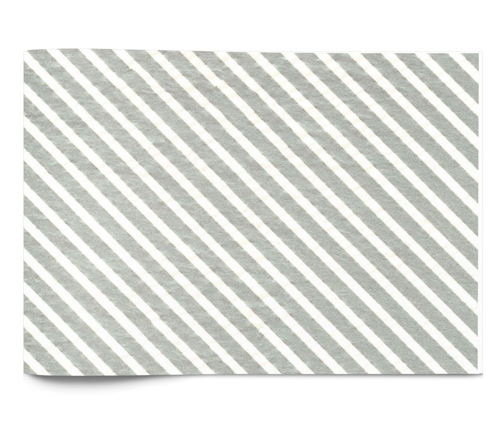 Silver Dizzy Diagonal - Tissue - Ream - 20 x 30"