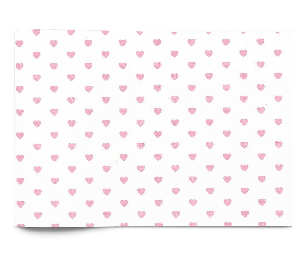 Pink Little Hearts - Tissue - Ream - 20 x 30"