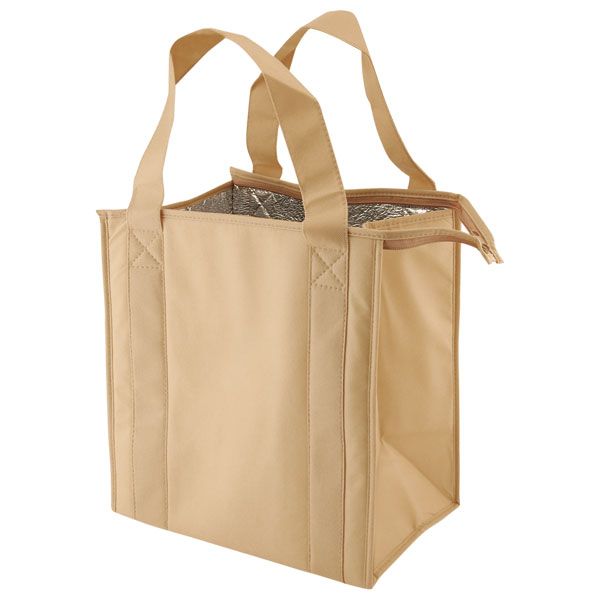 Natural - Reusable Thermo Tote - 12 x 8 x 13" (20 in. Handle)