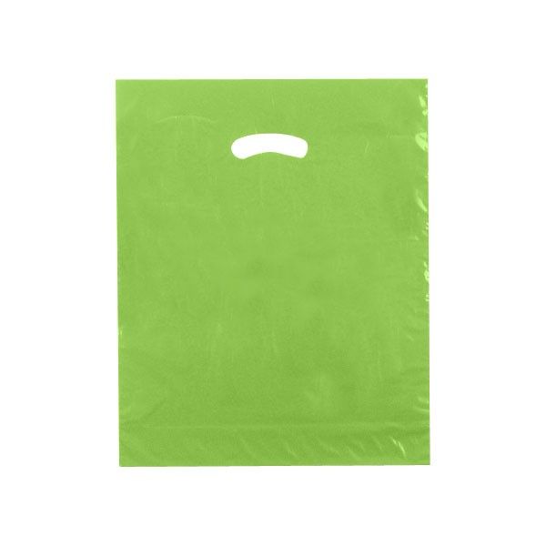 Citrus Green - Super Glossy Plastic Bag - 15 x 18 x 4"