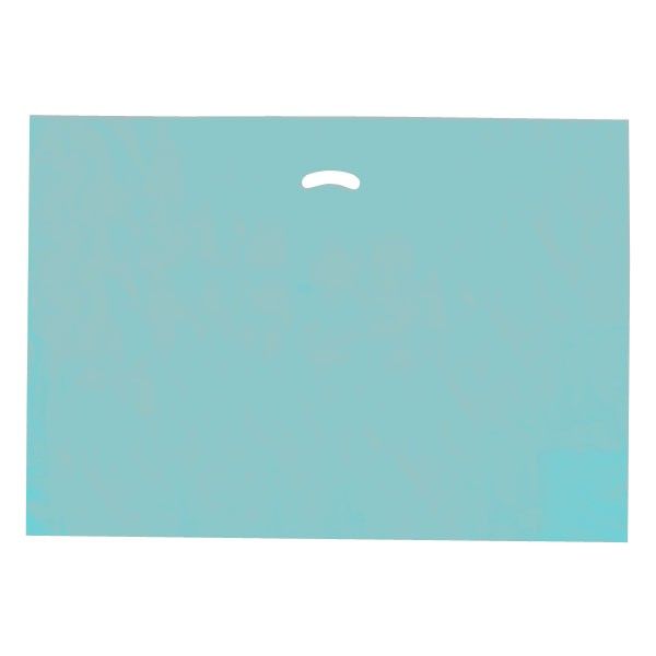 Teal - Super Glossy Plastic Bag - 24 x 24 x 5"