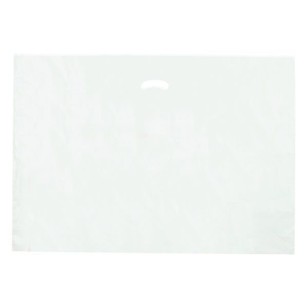 White - Super Glossy Plastic Bag - 24 x 24 x 5"