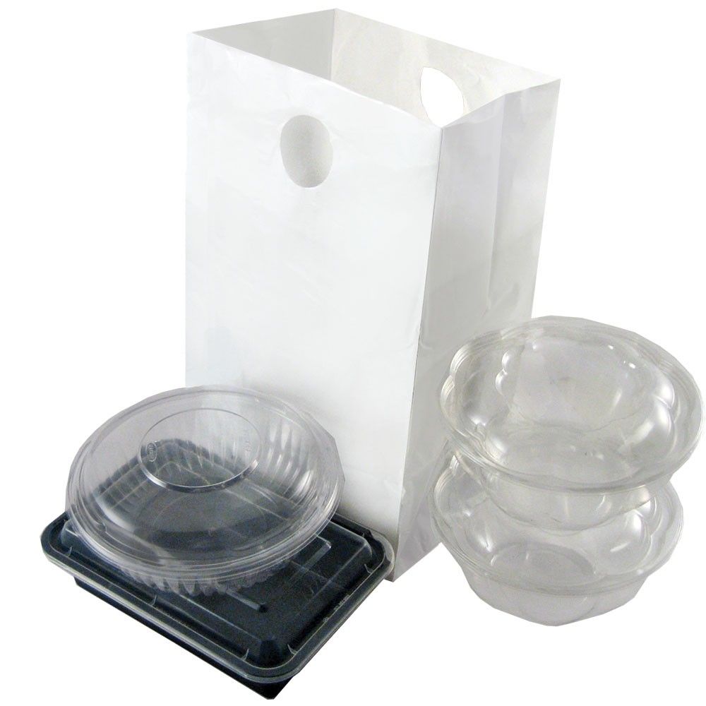 White - Lunch Bag - 8-1/4 x 6 x 14" (1.75 mil)