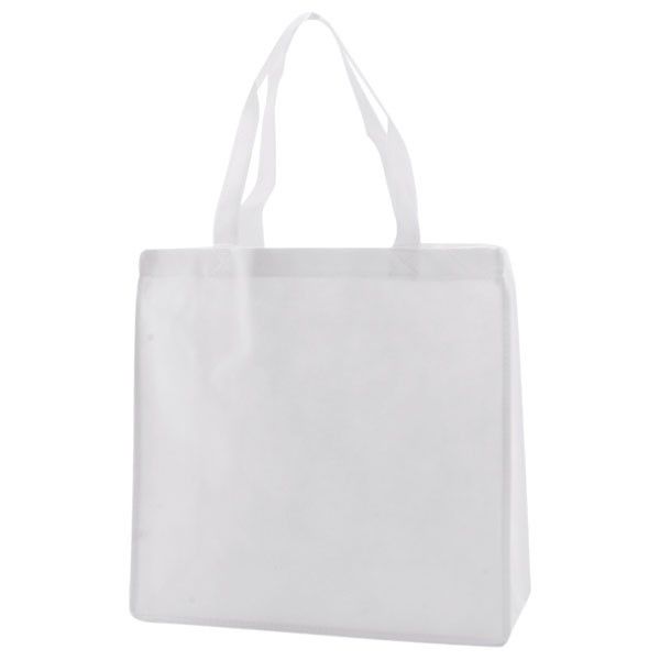White - Reusable Gift Bag - 13 x 5 x 13" (18 in. Handle)
