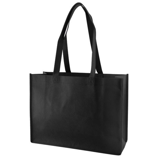 Black - Reusable Gift Bag - 16 x 6 x 12" (28 in. Handle)