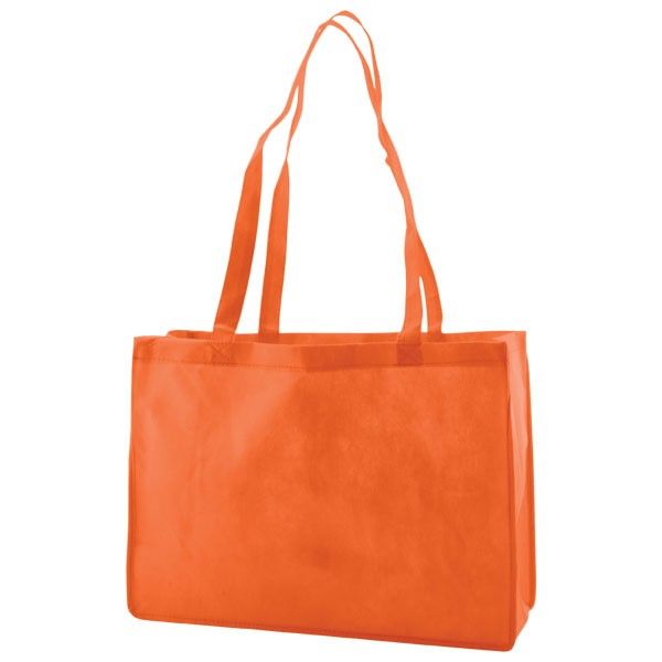 Orange - Reusable Gift Bag - 16 x 6 x 12" (28 in. Handle)