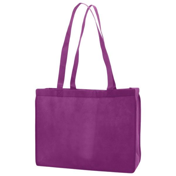 Purple - Reusable Gift Bag - 16 x 6 x 12" (28 in. Handle)