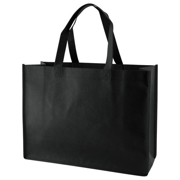 Black - Reusable Gift Bag - 16 x 6 x 12" (18 in. Handle)
