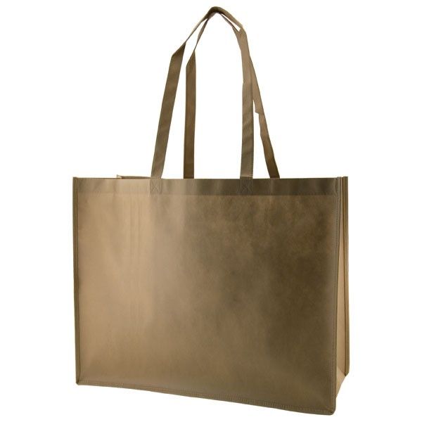 Khaki - Reusable Gift Bag - 20 x 6 x 16" (28" Handles)