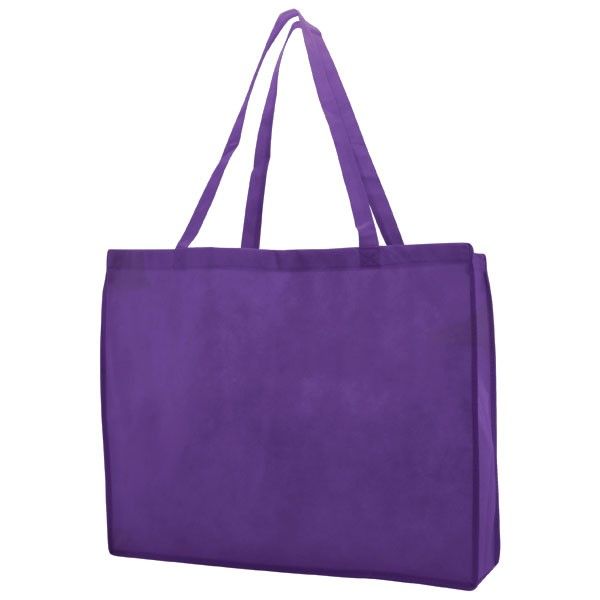 Purple - Reusable Gift Bag - 20 x 6 x 16" (28" Handles)