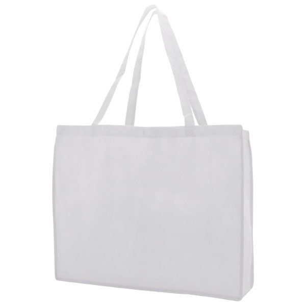 White - Reusable Gift Bag - 20 x 6 x 16" (28" Handles)