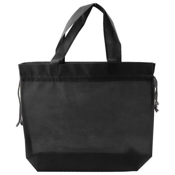 Black - Reusable Purse Tote - 16-1/2 x 4-1/4 x 13-1/2" (15 in. Handle)