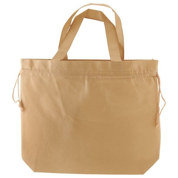 Natural - Reusable Purse Tote - 16-1/2 x 4-1/4 x 13-1/2" (15 in. Handle)