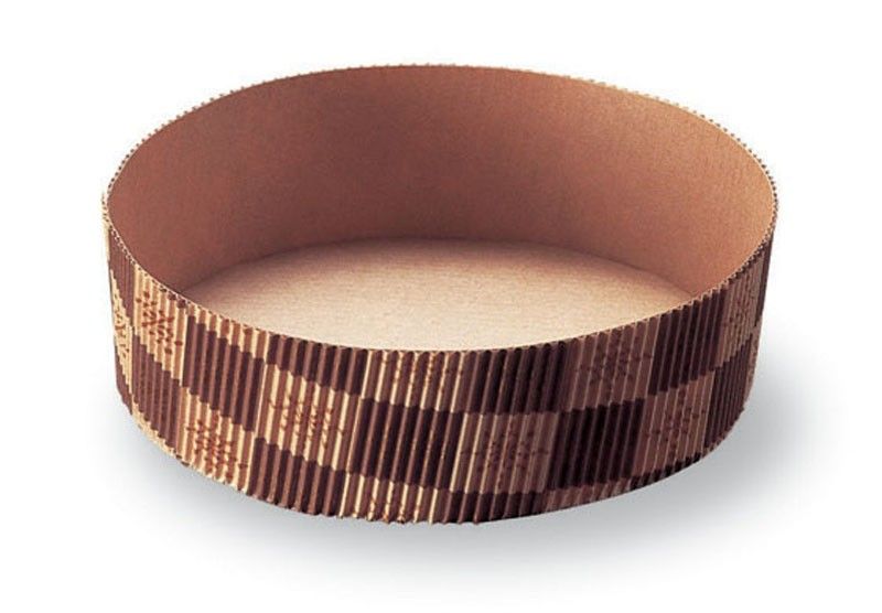 Brown Block - Round Cake Baking Pan - (28.7 oz) 5.9 Dia. x 1.8" H