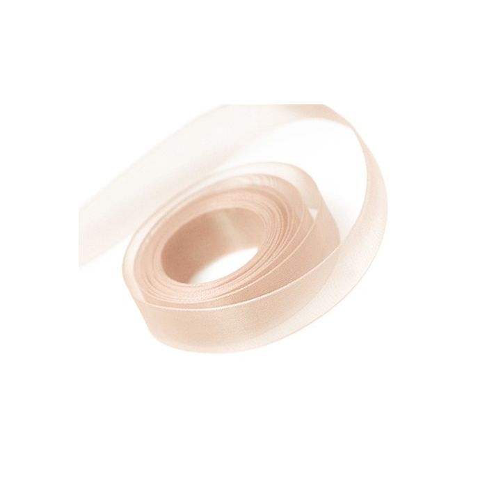 Peach - Sheer Chiffon Ribbon - 1/4" x 100 Yards
