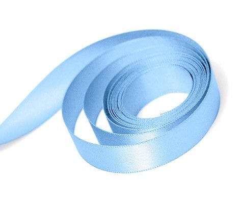 Blue Mist - Single Face Satin Ribbon - 1/4" x 100 Yards