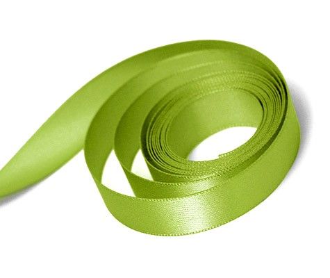 Lemongrass - Single Face Satin Ribbon - 5/8" x 100 Yards