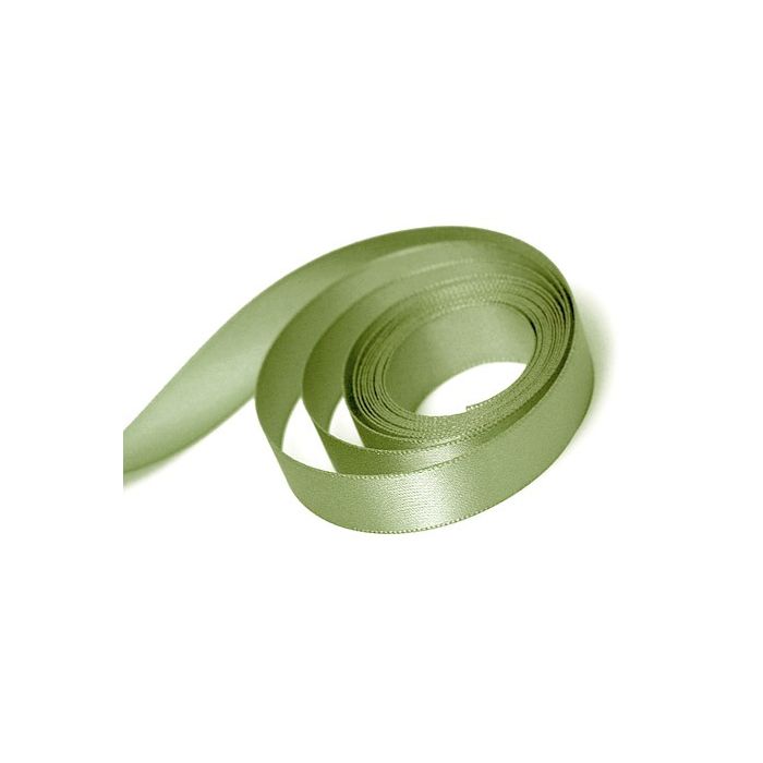 Spring Moss - Single Face Satin Ribbon - 1/4" x 100 Yards