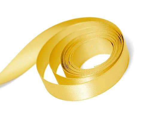 Butter Cup - Single Face Satin Ribbon - 7/8" x 100 Yards