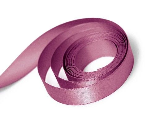 Pink Clay - Single Face Satin Ribbon - 1/4" x 100 Yards