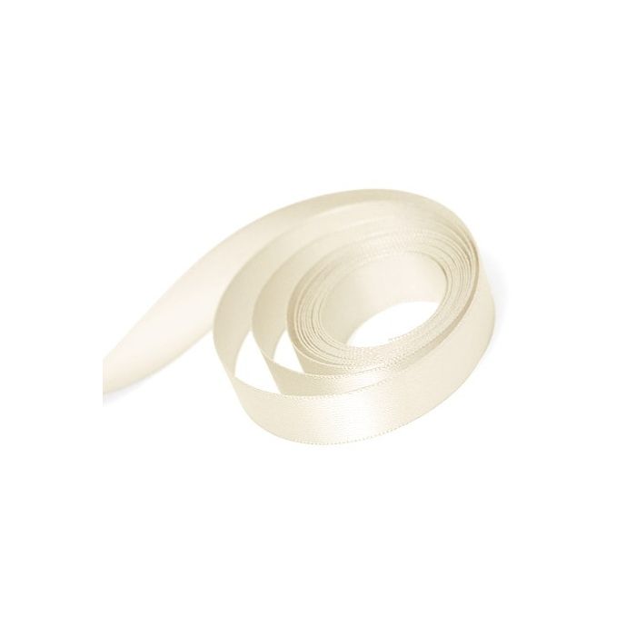 Light Champagne - Single Face Satin Ribbon - 5/8" x 100 Yards