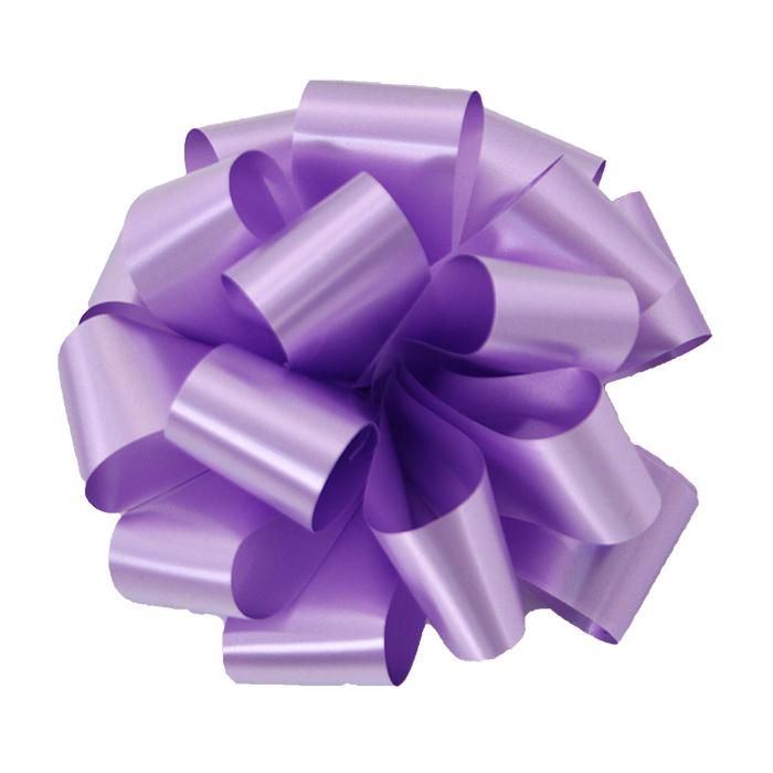 Lavender - Splendorette Pre-Notched Bow - 5" Width Bow with 18 Loops (1-1/4" Ribbon)