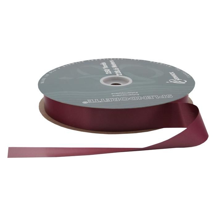 Burgundy - Splendorette Ribbon - 1-1/4" x 250 Yards