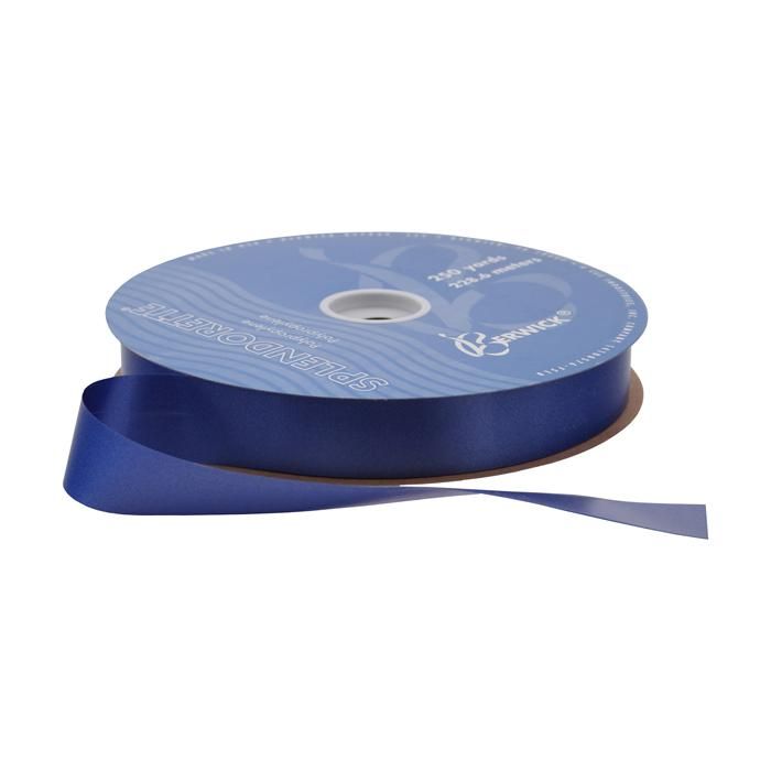 Navy - Splendorette Ribbon - 3/4" x 250 Yards