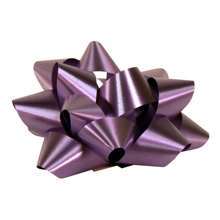 Lavender - Splendorette Star Bow - 3-3/4" Width Bow with 15 loops (3/4" Ribbon)