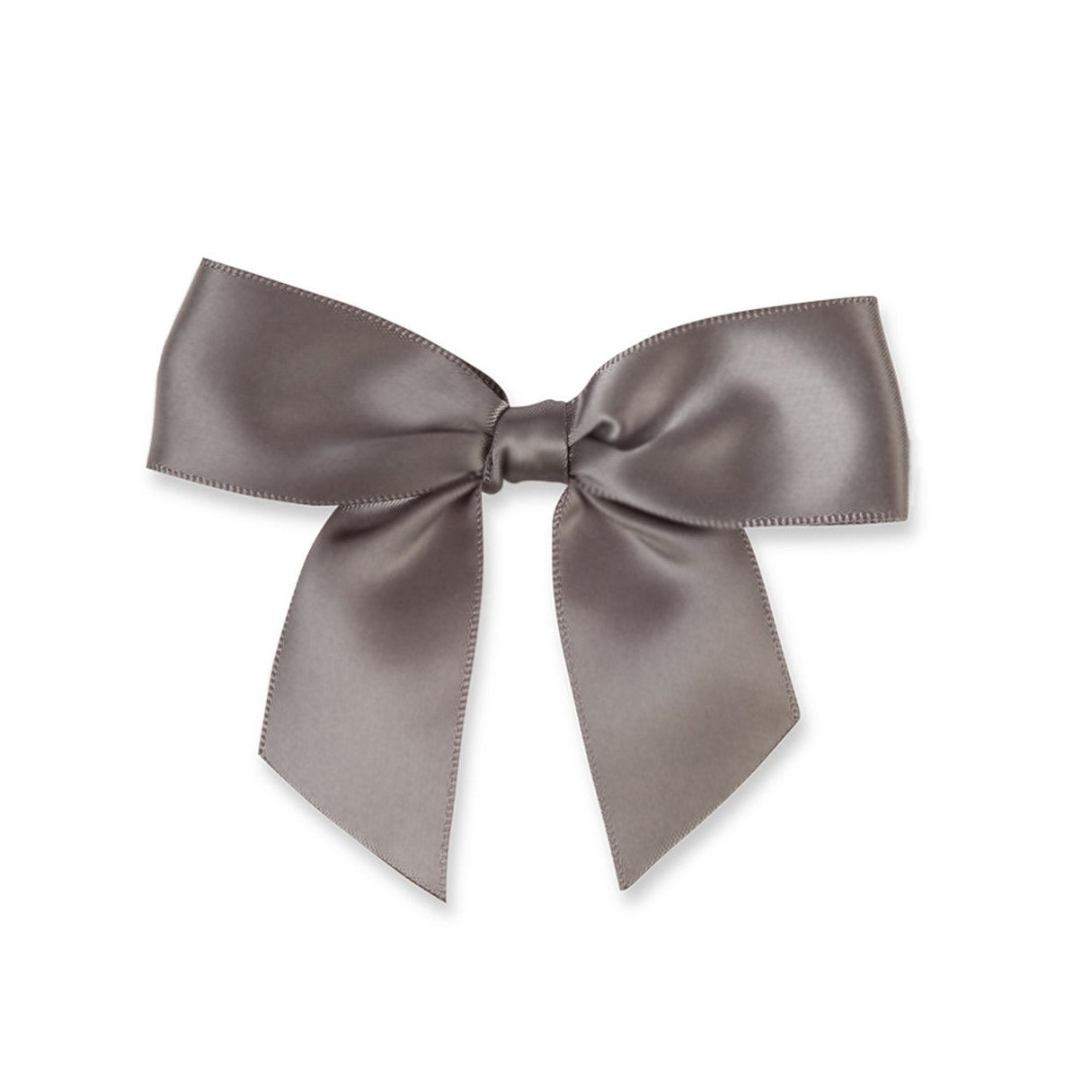 Grey - Self Adhesive Bow - 3-1/2" Bow - Self Adhesive