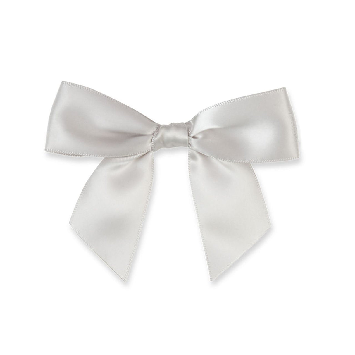 Pewter - Self Adhesive Bow - 3-1/2" Bow - Self Adhesive