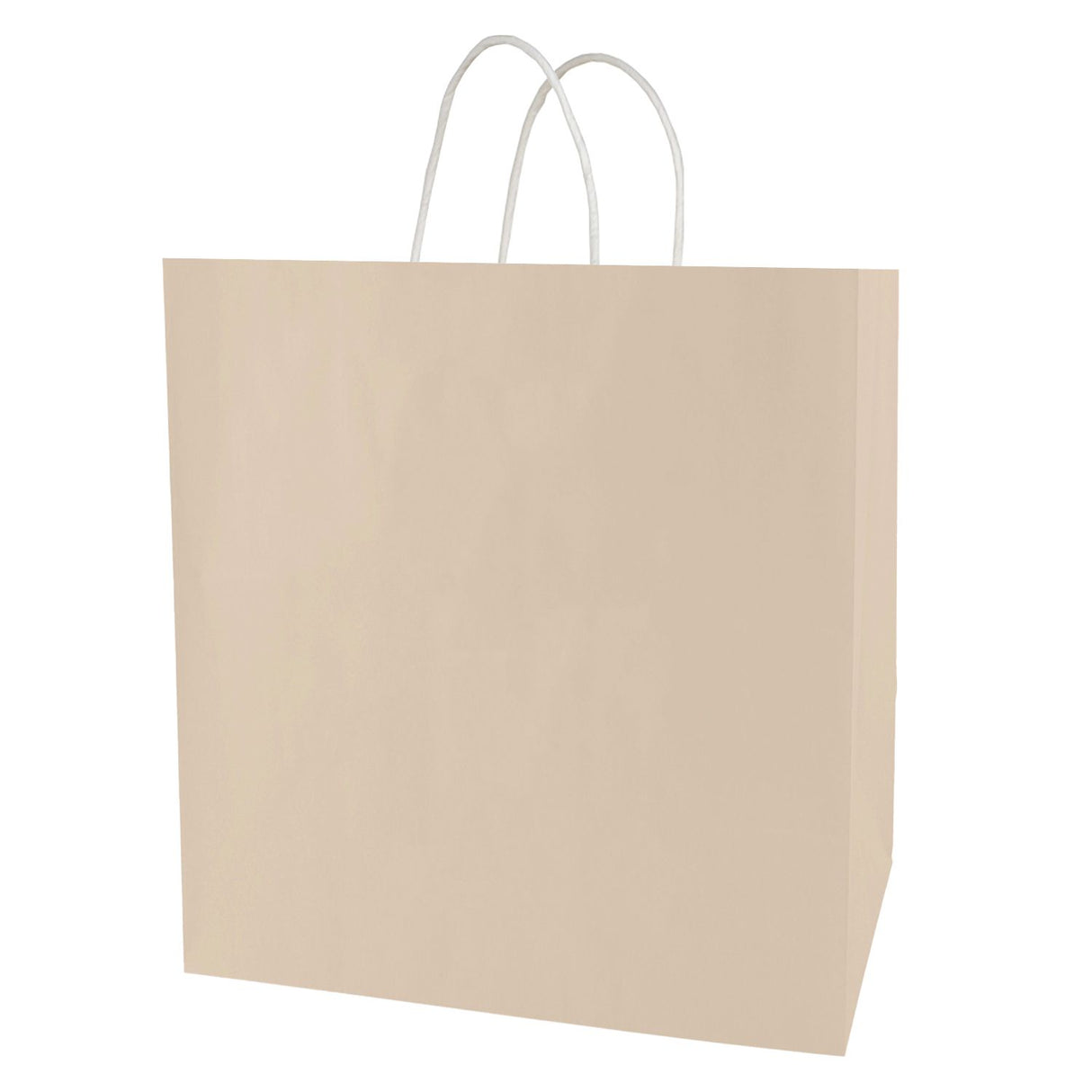 Sand - Smooth Top Egde Shopping Bag - 16 x 7 x 19"