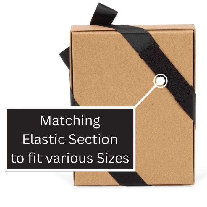 Satin Ribbon Bow Loops - w/Elastic Back