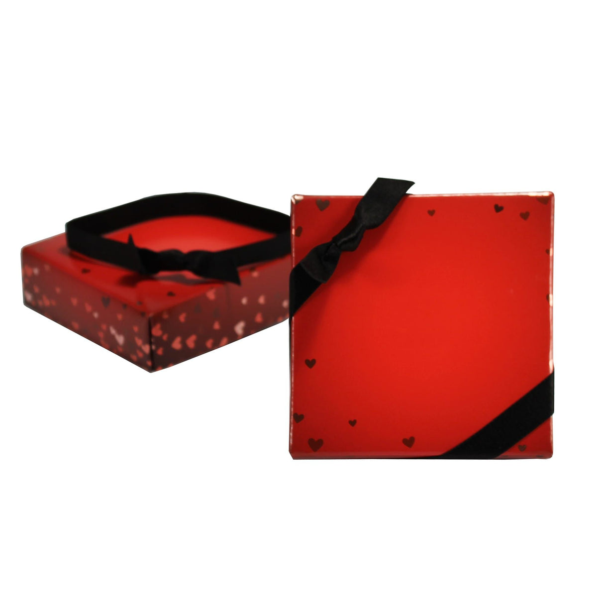 Black - Satin Stretch Loop - 1/2" - 10" Loop