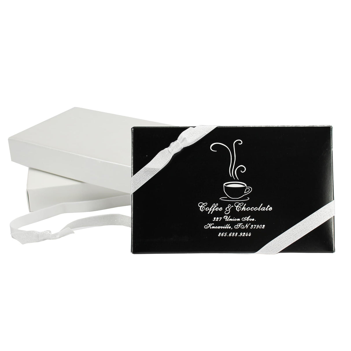 Glitter White - Satin Stretch Loop - 1/2" - 16" Loop