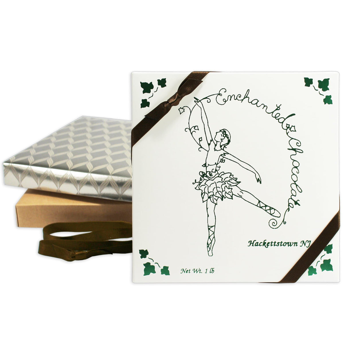 Brown - Satin Stretch Loop - 1/2" - 22" Loop