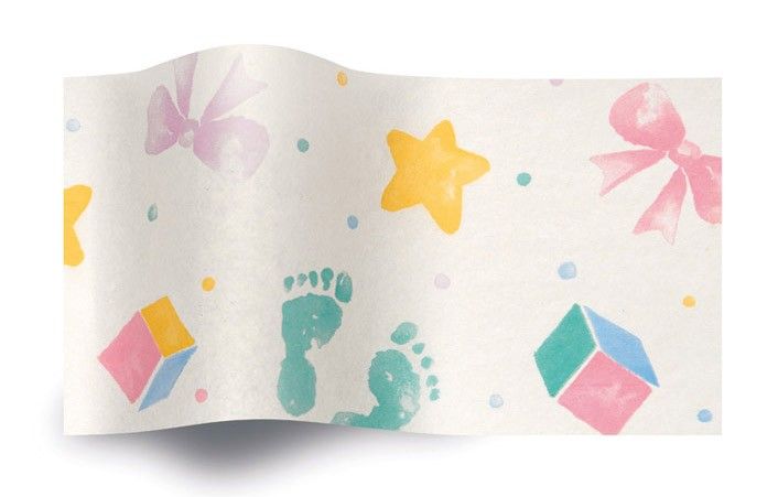 Baby Prints - Tissue - Ream - 20 x 30"