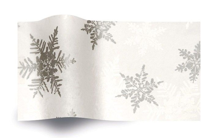 Pearl/Silver/Snowflake - Tissue - Ream - 20 x 30"