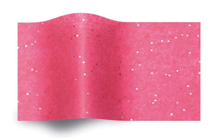 Gemstones Hot Pink Sapphire - Tissue - Ream - 20 x 30"