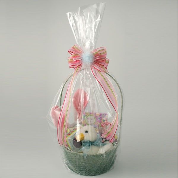 Clear - Clear Basket Bags - 14 x 24" (1.6 mil)