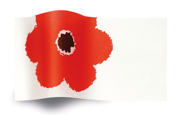 Flowers At Large - Tissue - Ream - 20 x 30"