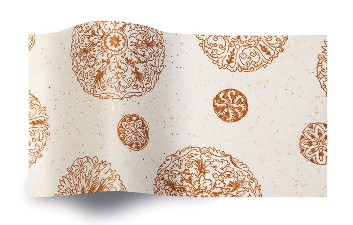 Gemstones Medallions - Tissue - Ream - 20 x 30"