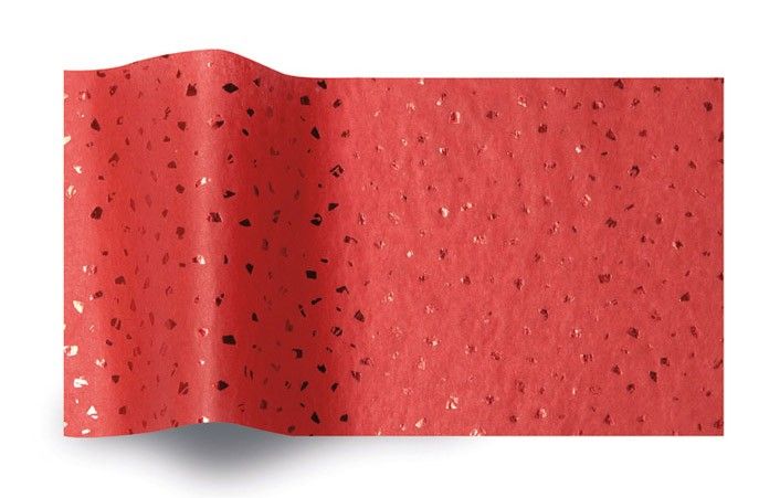 Reflections Red on Red - Tissue - Ream - 20 x 30"